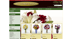 Desktop Screenshot of deesflorist.net